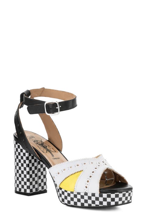 Eban Ankle Strap Platform Sandal (Women)