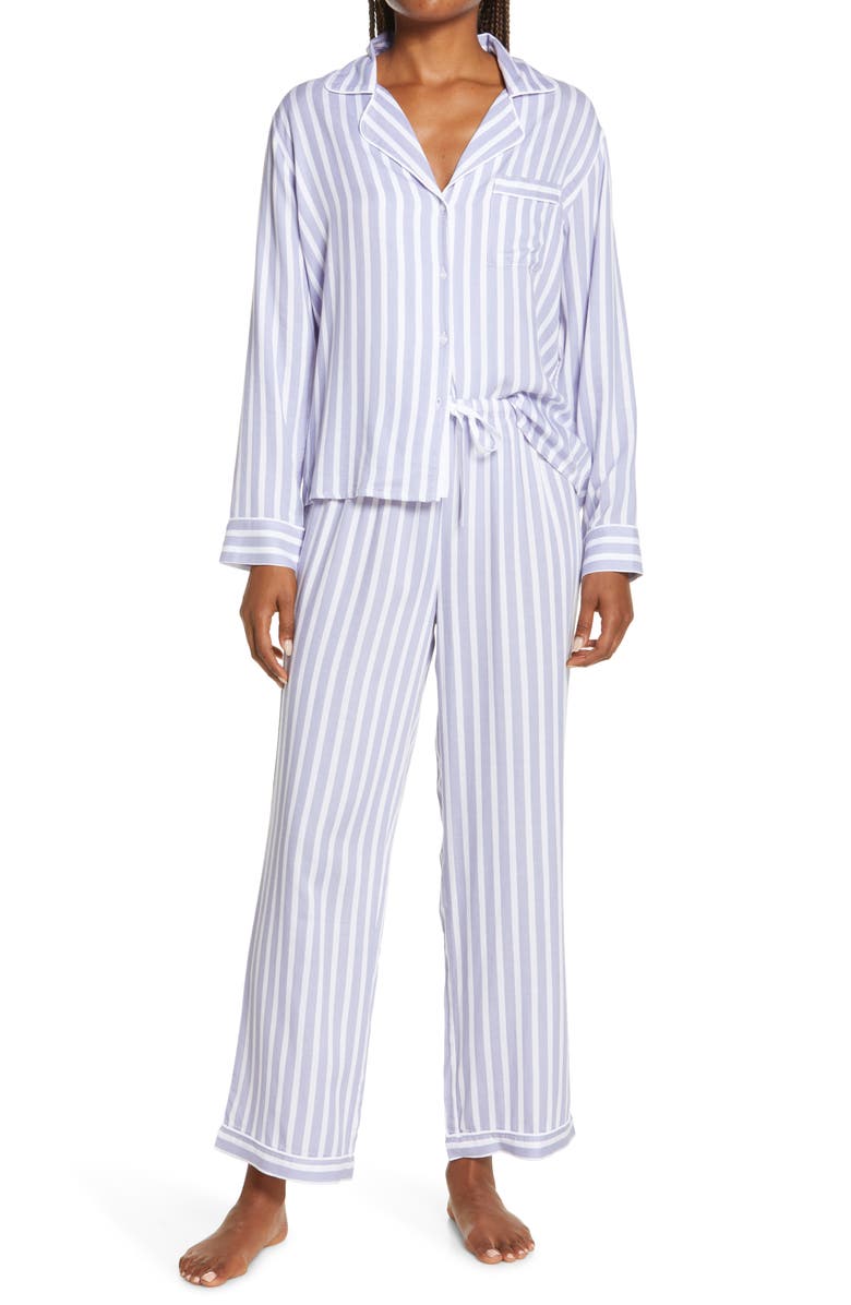 Rails Clara Stripe Pajamas, Main, color, 
