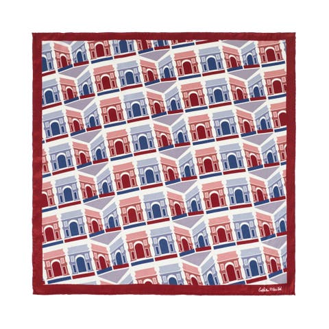 Square Arch Silk Bandana