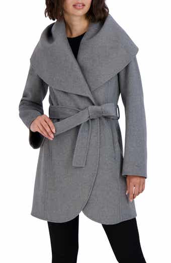 Tahari Marilyn Wool Blend Coat