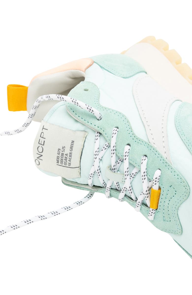 Oncept Osaka Lug Sole Sneaker, Alternate, color, Glacier Green