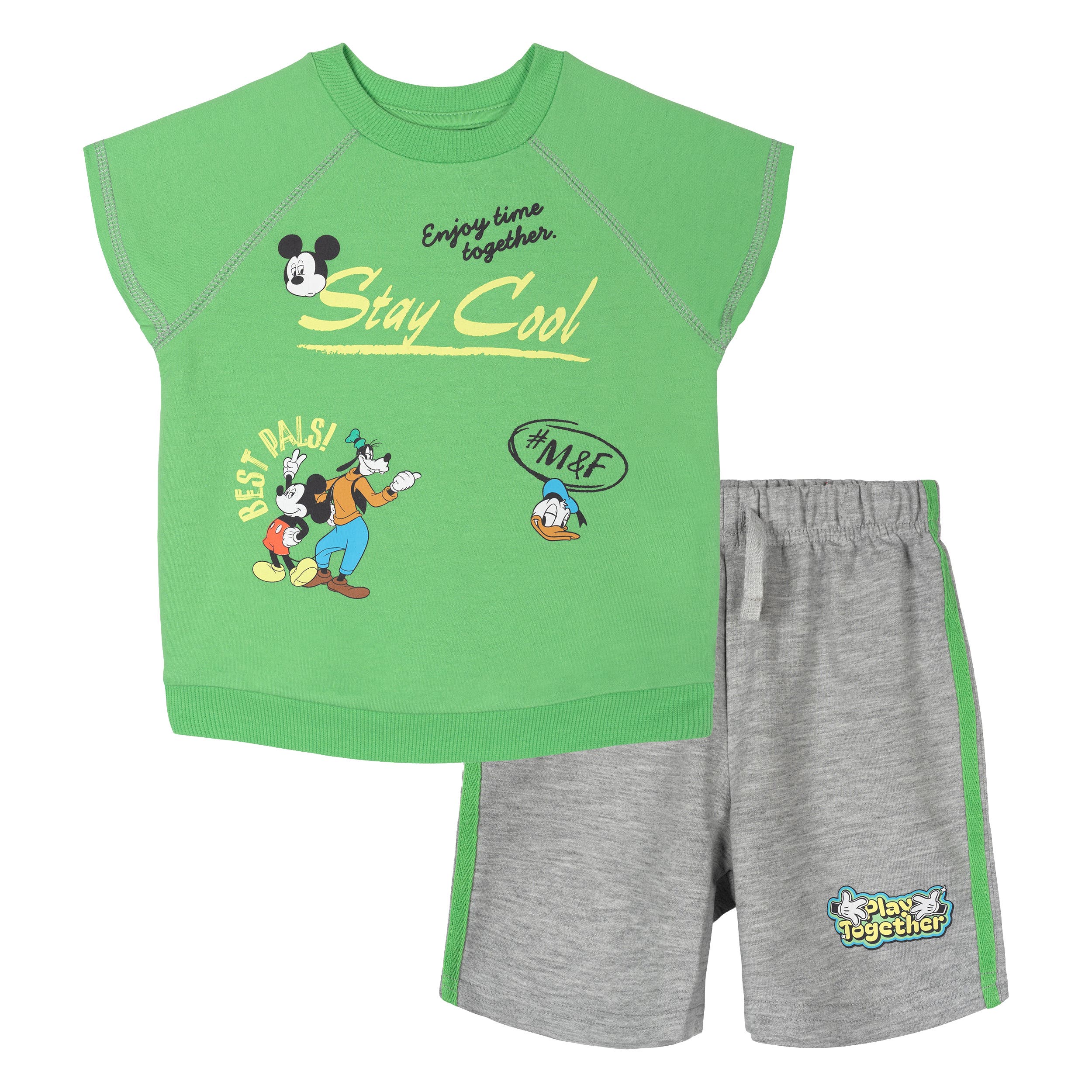 Mickey Green Grey