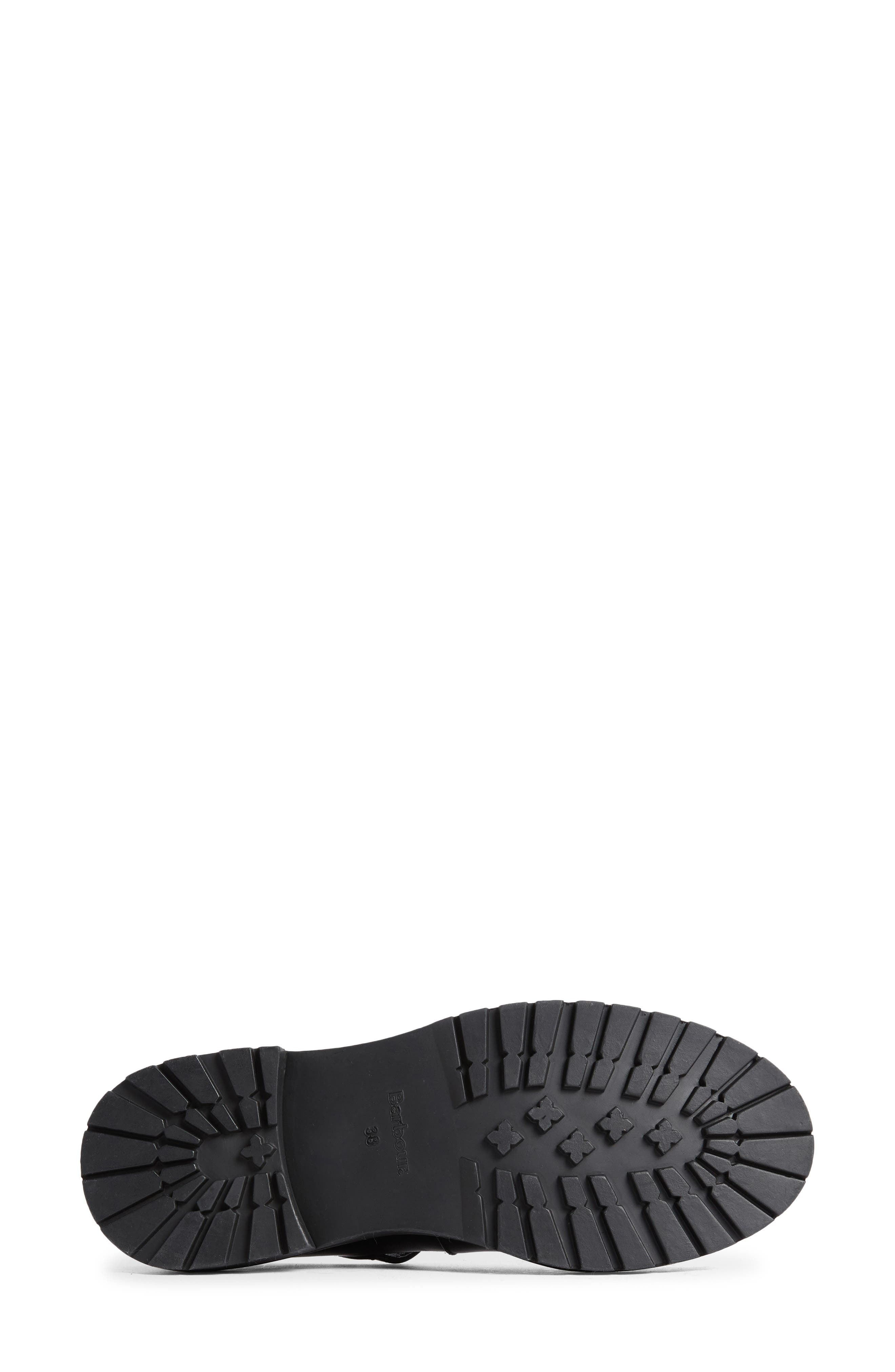 Ryton Mary Jane Leather Flat, Alternate, color, BLACK