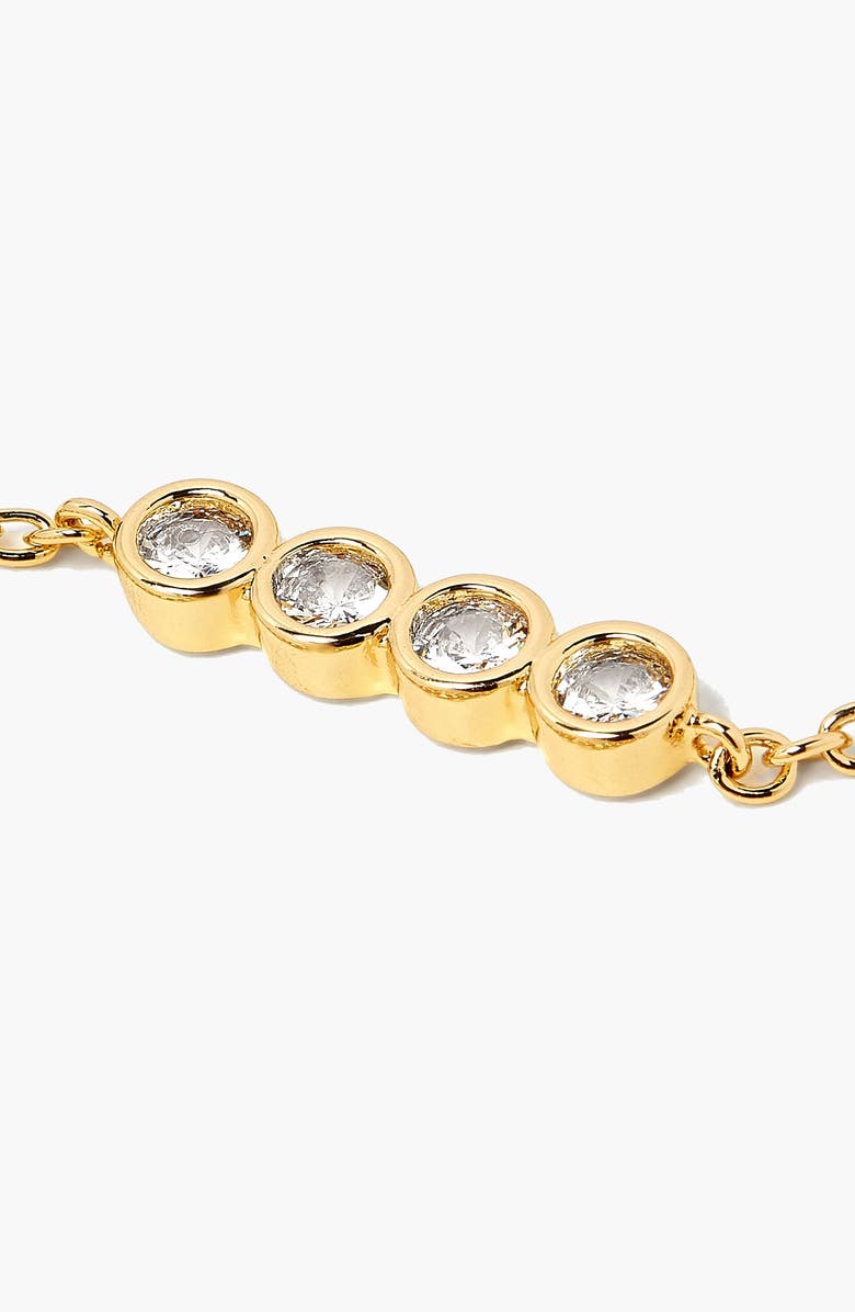 YOJ Stan Celestial Crystal Bracelet in Gold, Alternate, color, Gold