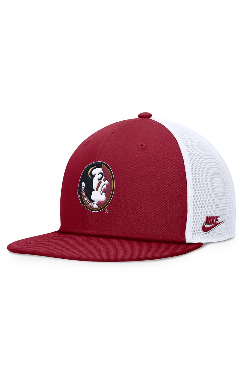 Nike Men's Nike Garnet/White Florida State Seminoles Legacy Pro Snapback Hat, Main, color, 