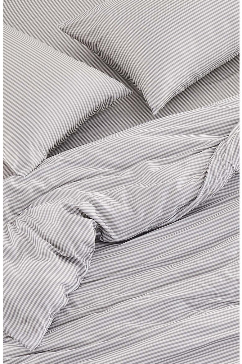 Tencel® Lyocell Duvet Cover, Alternate, color, STRIPE