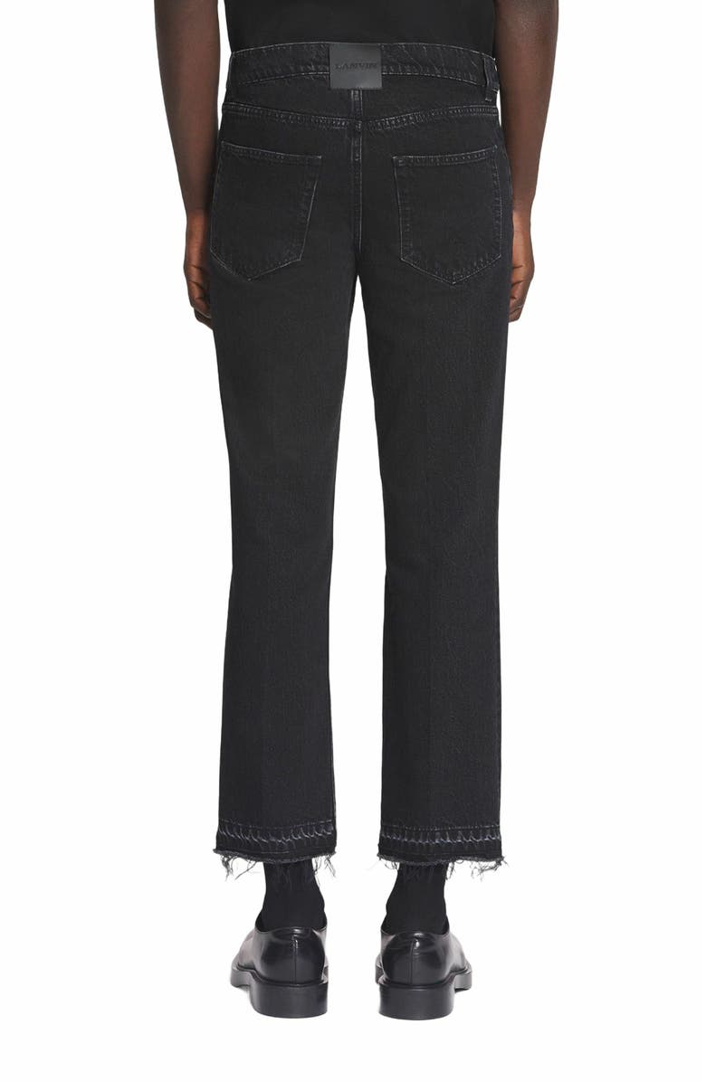 Lanvin STRAIGHT DENIM PANTS, Alternate, color, 