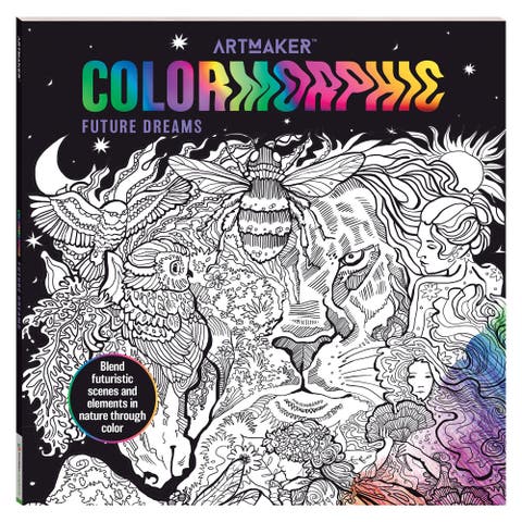 Colormorphic Future Dreams Coloring Books