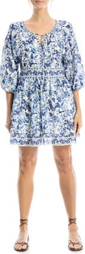 MAX STUDIO Puff Sleeve Minidress