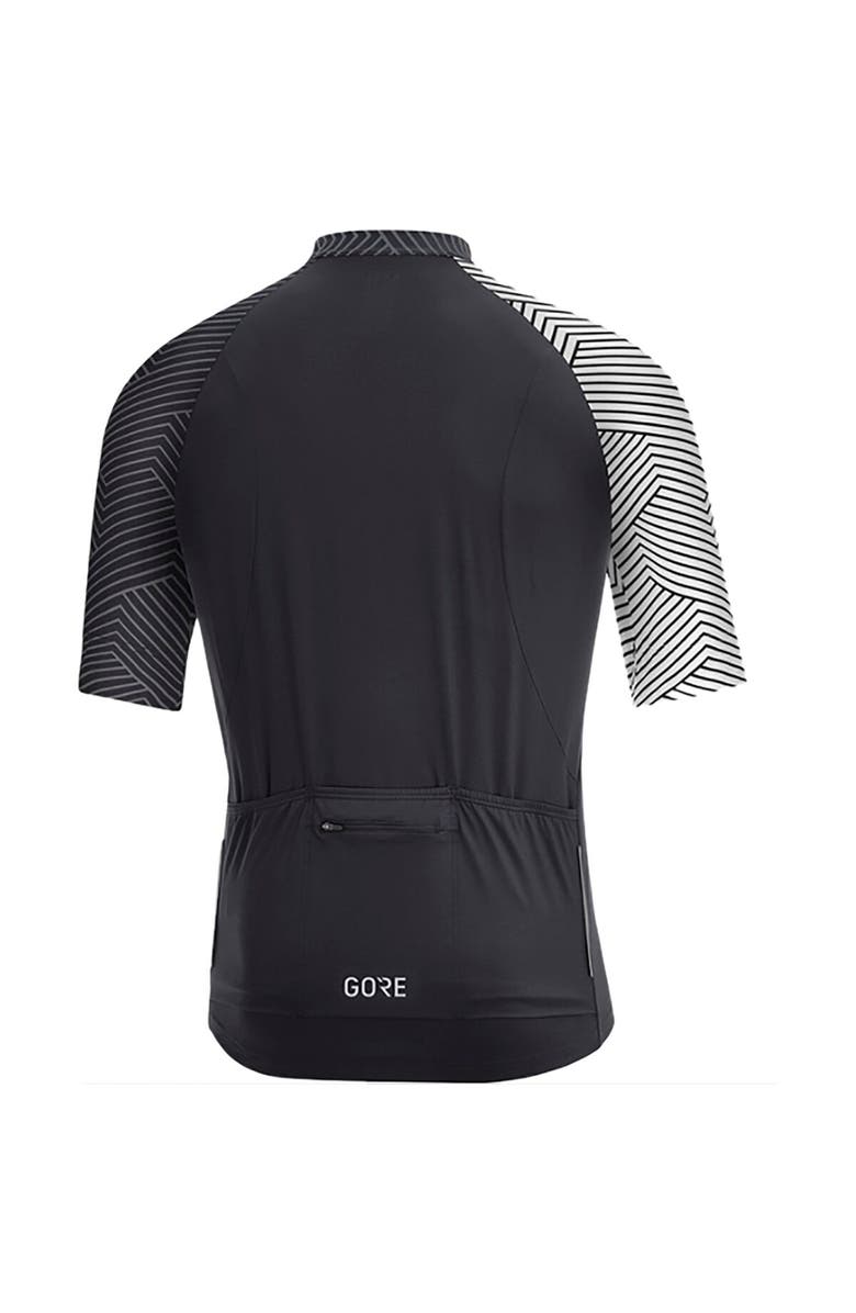 GOREWEAR C5 Optiline Jersey - Men's, Alternate, color, Black/White