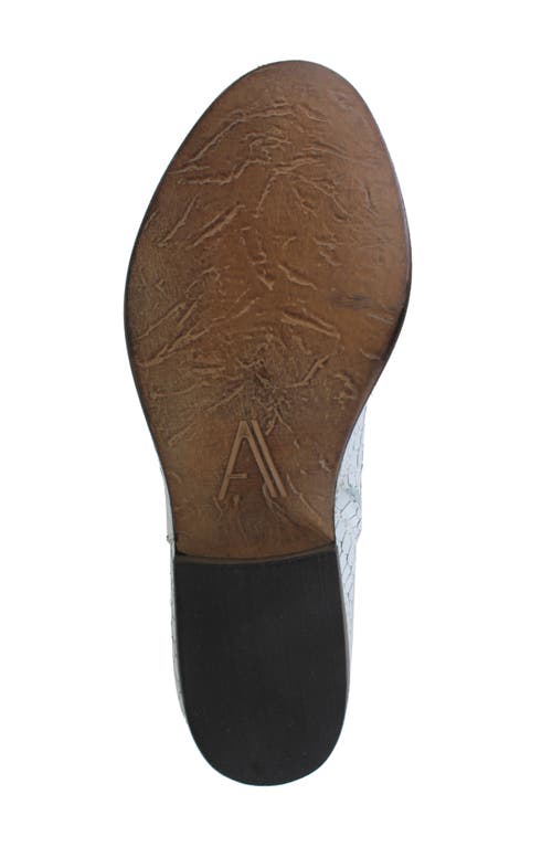 Zigi Artisan Mireya Lizard Embossed Western Boot In Light Blue