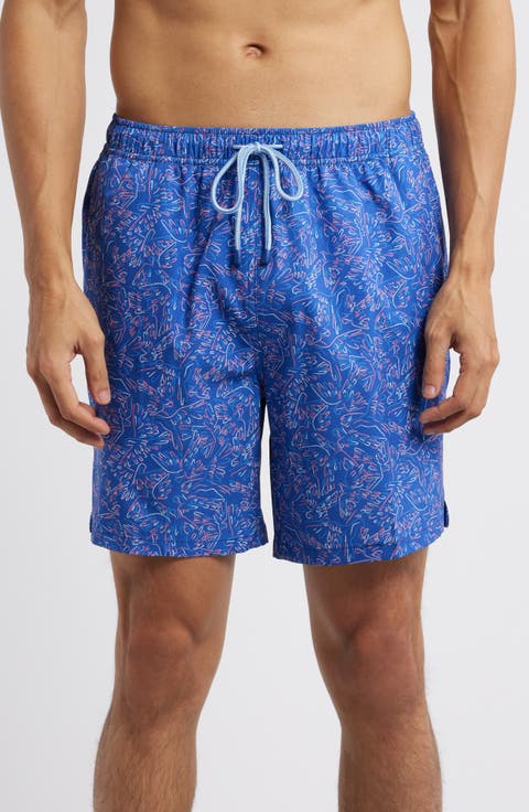 Polly Want Swim Trunks