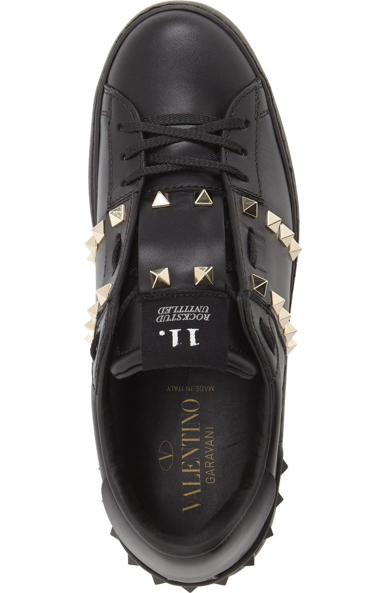 Valentino Garavani Rockstud Sneaker, Alternate, color,