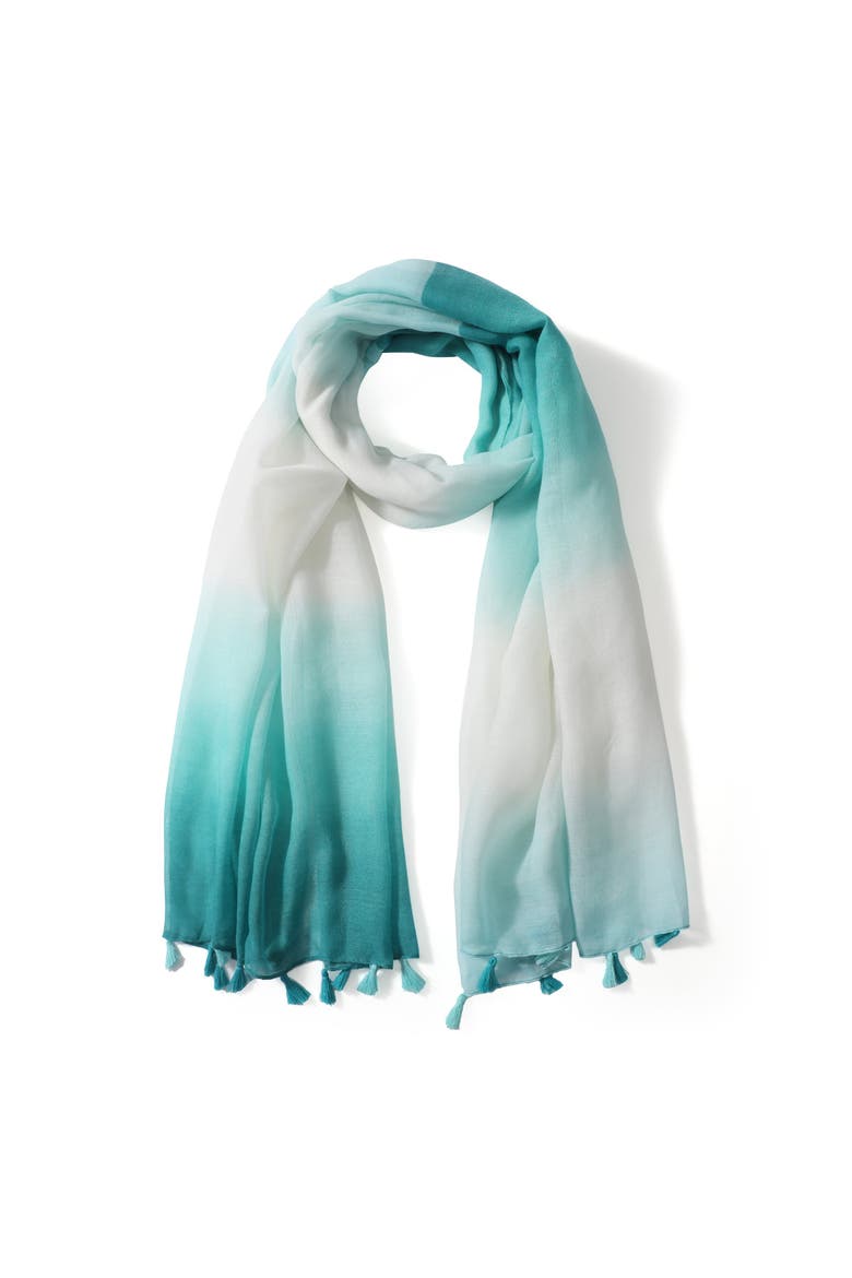 The Ocean Scarf, Main, color, Teal