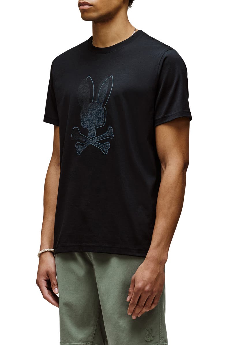 Psycho Bunny Jasper Pima Cotton Graphic T-Shirt, Alternate, color, 