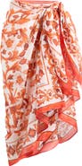 Dolce&Gabbana Batista Majolica Print Silk Sarong
