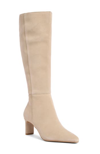 Dolce Vita Gannon Knee High Boot In Neutral