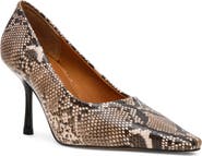 Steve Madden Hexx Faux Leather Pointed Toe Pump