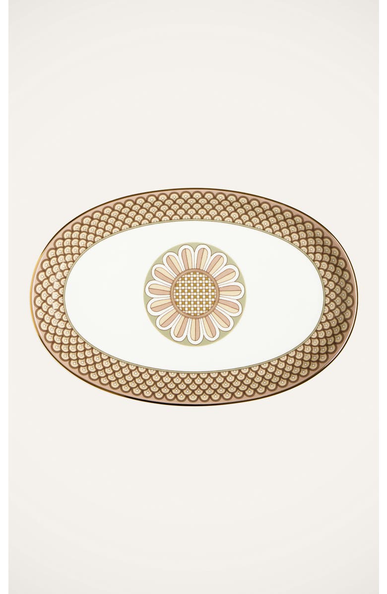 La DoubleJ Oval Platter Odysseus Dusty Pink, Main, color,
