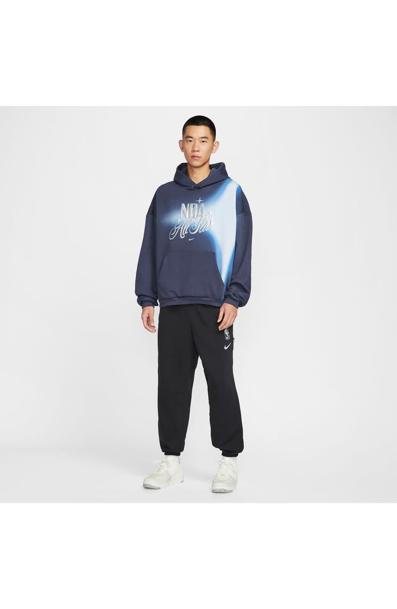 Nike Men's Nike Navy 2026 NBA All-Star Game Standard Issue On-Court Practice Hoodie, Alternate, color, Navy
