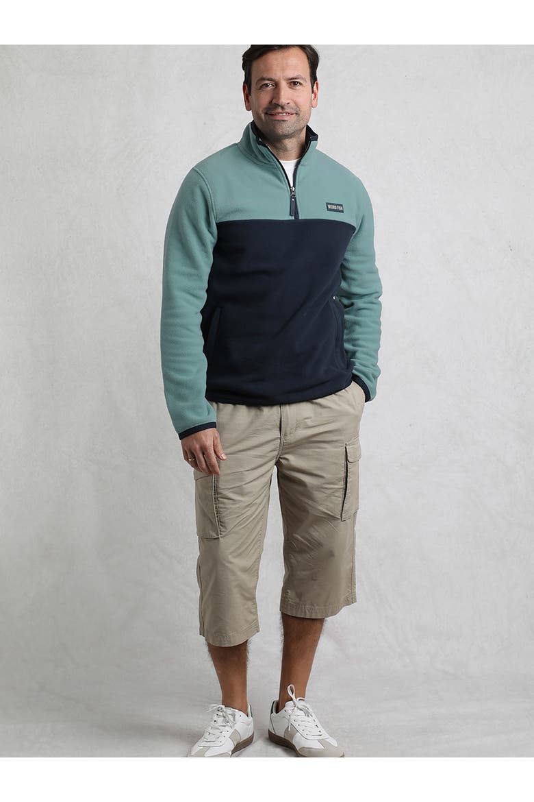 Tristan 1/4 Zip Microfleece, Alternate, color, Mineral Blue