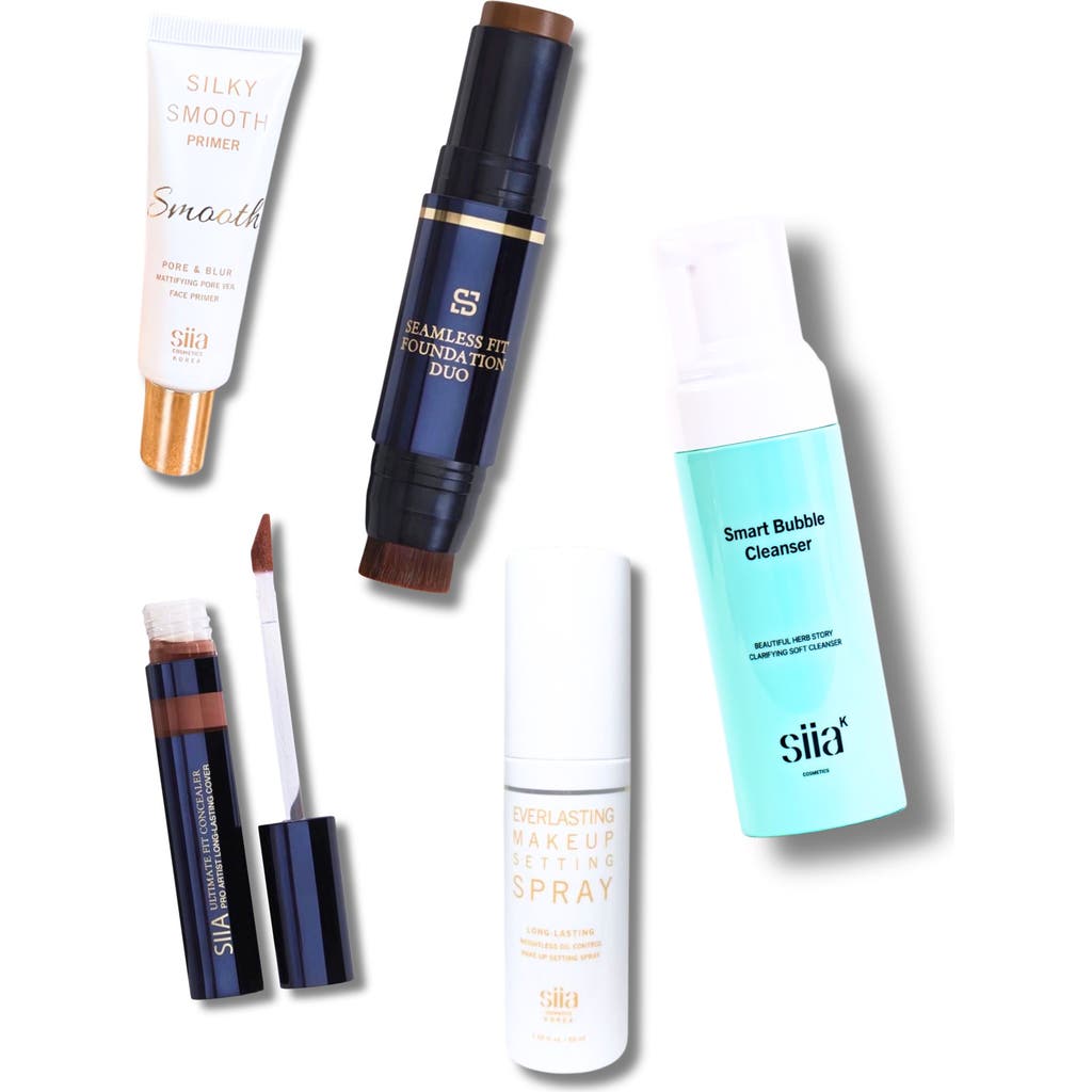 Siia Cosmetics 5-pc. Perfect Base Collection In Brown