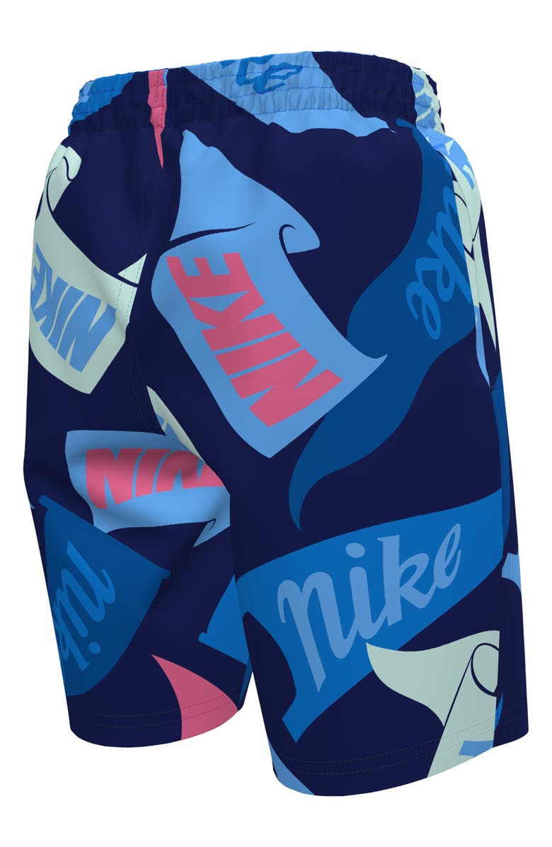 Nike Kids' 7-Inch Volley Swim Trunks, Alternate, color, 