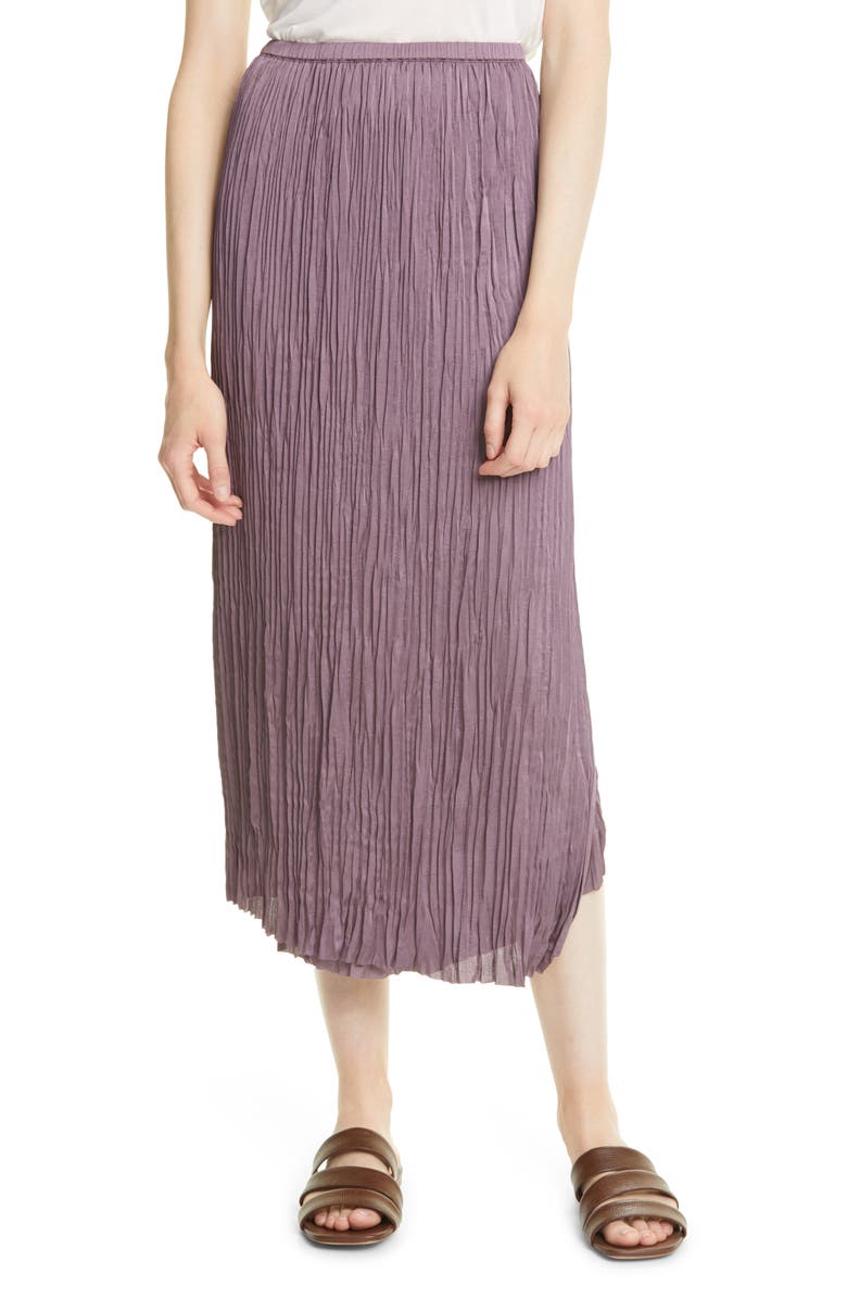 Vince Pleated Paneled Skirt, Main, color,
