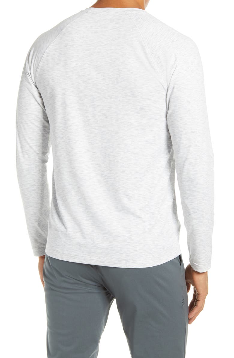 Rhone Reign Long Sleeve T-Shirt, Alternate, color, Gray Space Dye