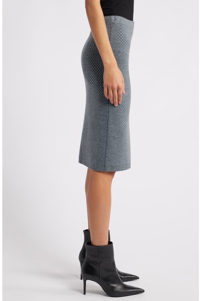 Winslet Beaded Skirt, Alternate, color, GREY MELAN