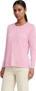 Lands' End Supima Cotton Long Sleeve Crewneck T-Shirt