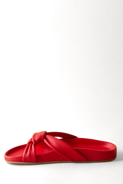 Huma Blanco Cassie Slide Sandal In Red
