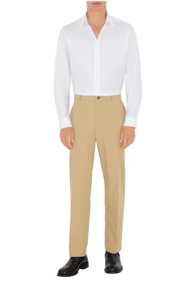Burberry Cotton Trousers, Main, color, 