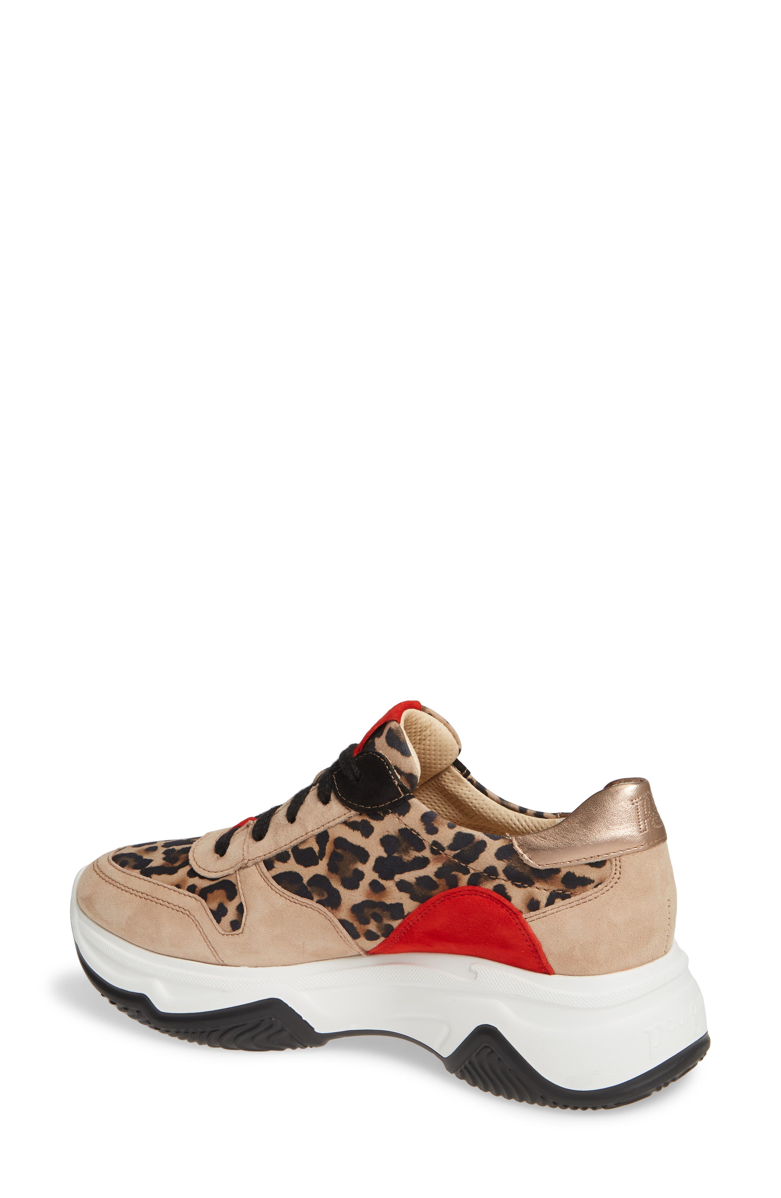 Blend Lace-Up Sneaker, Alternate, color, LEOPARD