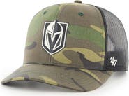 '47 Men's '47 Camo/Black Vegas Golden Knights Trucker Snapback Hat
