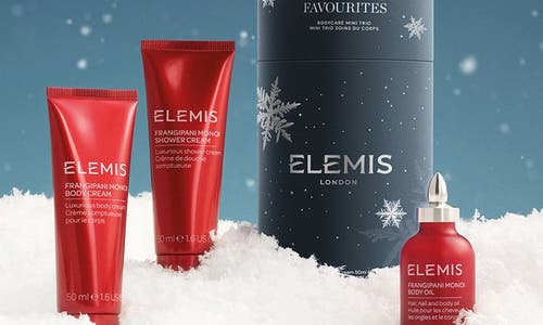 Elemis Frangipani Favorites Set $60 Value In Transparent