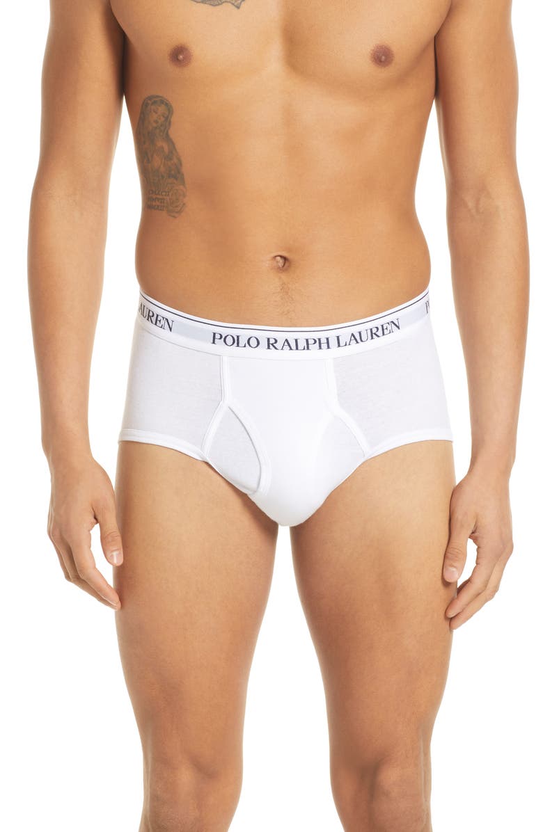 Polo Ralph Lauren 6-Pack Classic Fit Cotton Briefs, Main, color, 