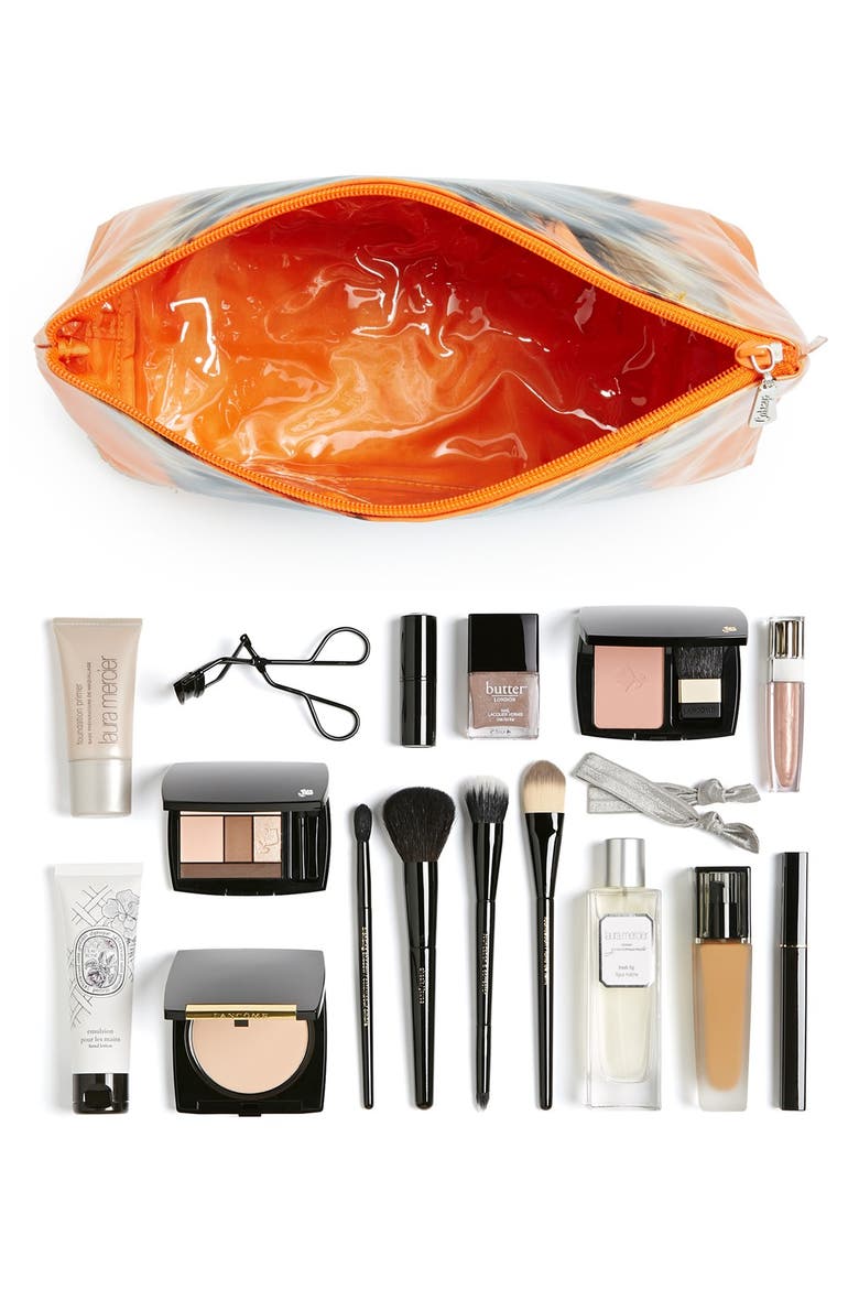 'Yorkie' Cosmetics Case, Alternate, color, YORKIE
