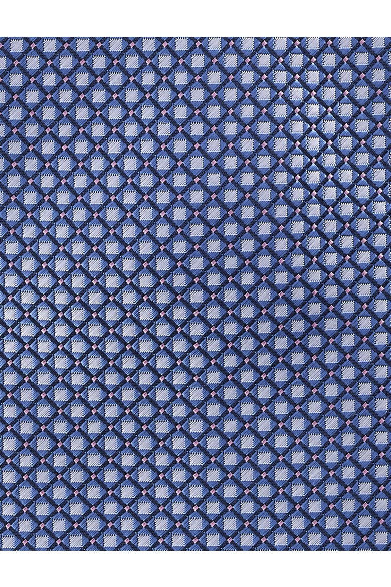 Big & Tall Diamond Patterned Tie, Alternate, color, LT BLUE