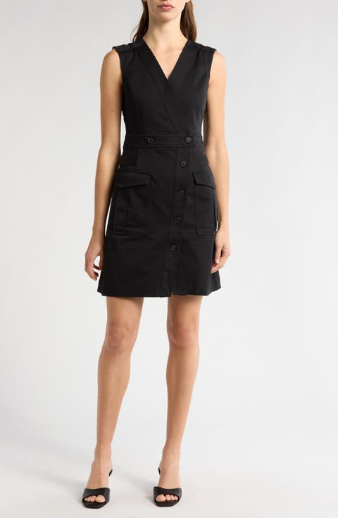 Elena Sleeveless Utility Dress
