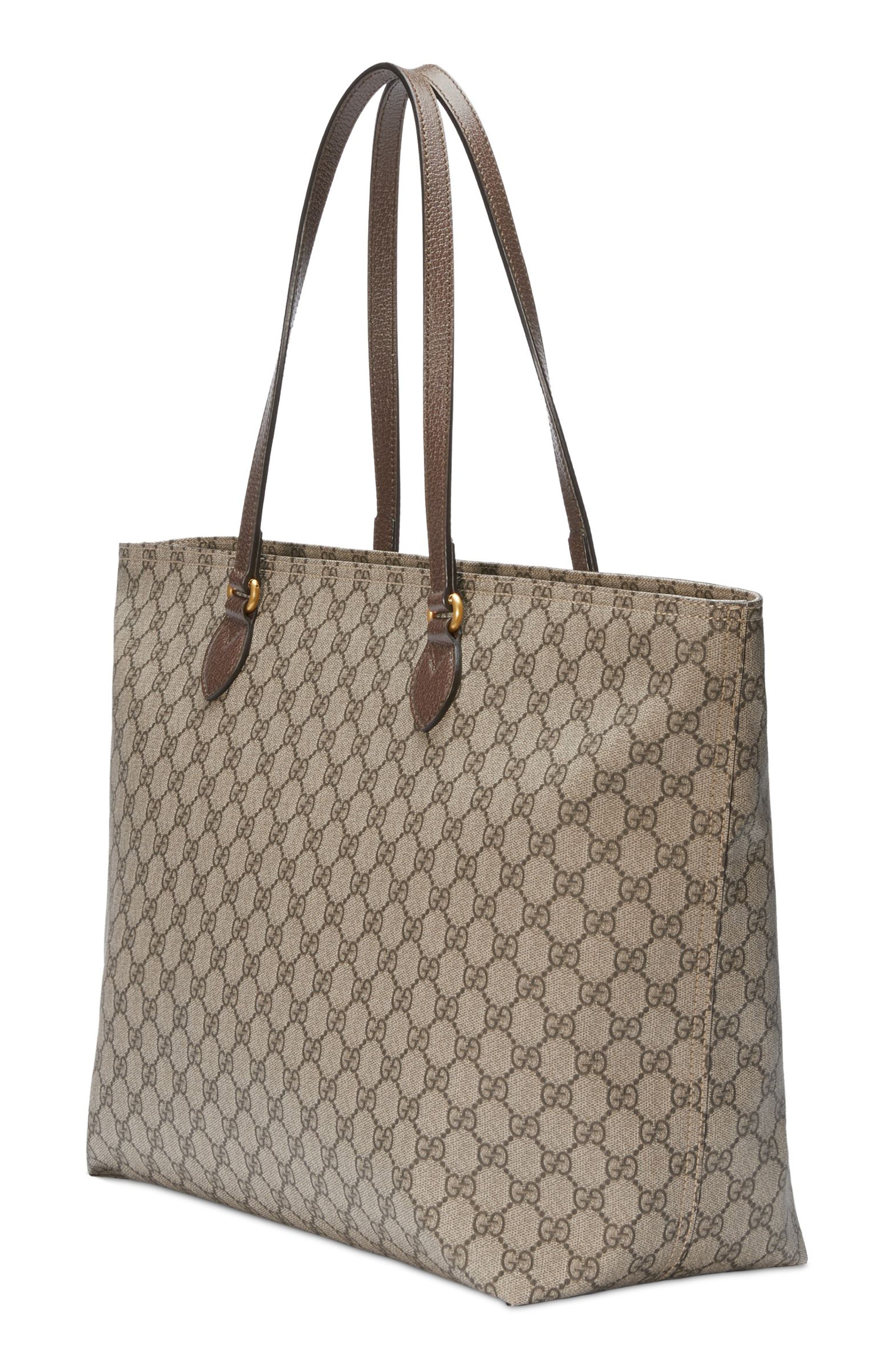 Gucci Medium Ophidia Soft GG Supreme Canvas Tote, Alternate, color, 
