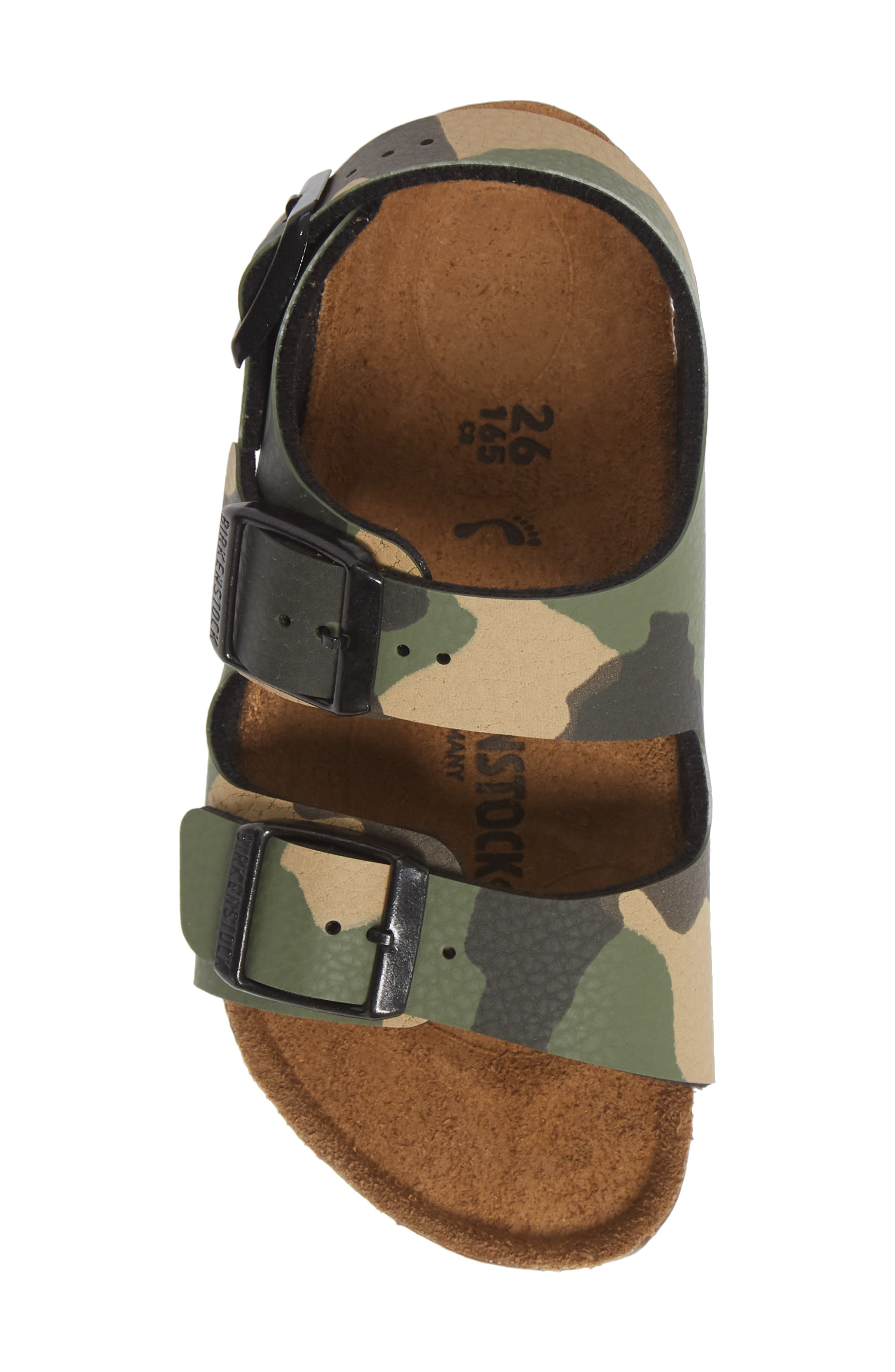 Birkenstock Milano Sandal, Alternate, color, Green