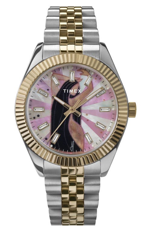 Timex ® X Jacquie Aiche Bracelet Watch, 18mm In Metallic