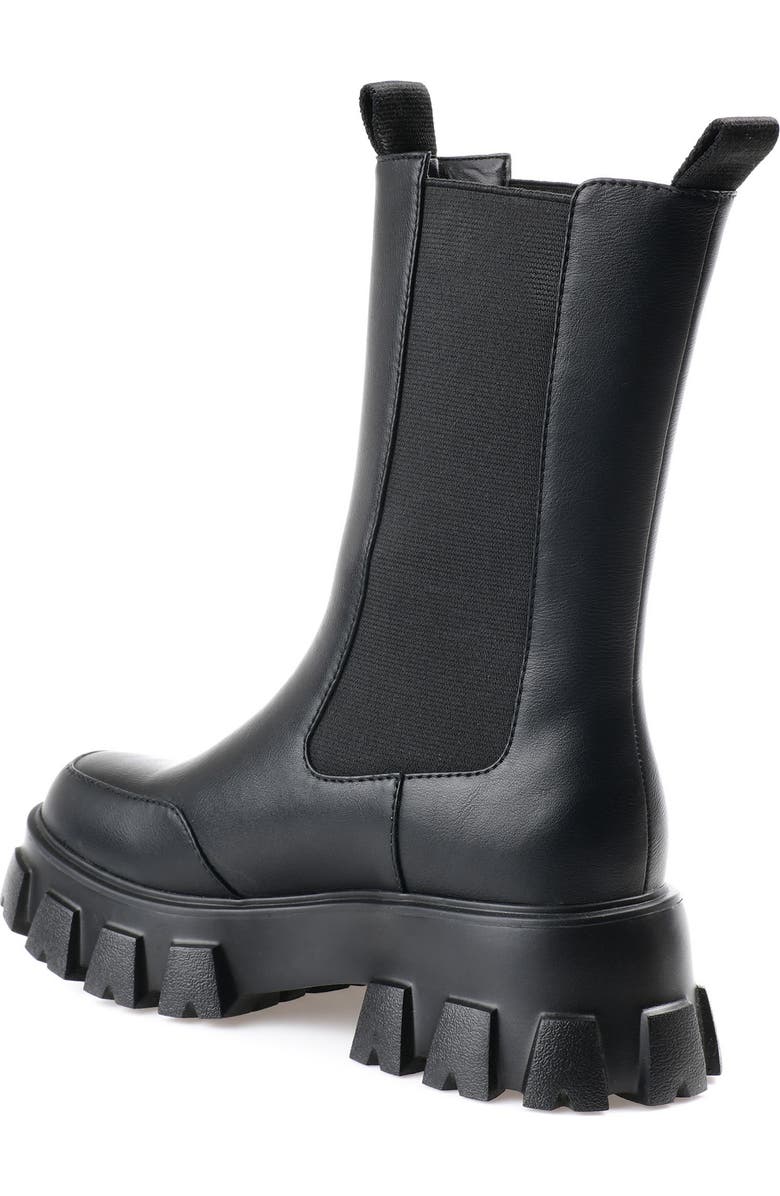 Journee Collection Vista Lug Sole Tall Chelsea Boot, Alternate, color,