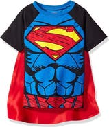 WARNER BROS Justice League Tee with Detachable Cape