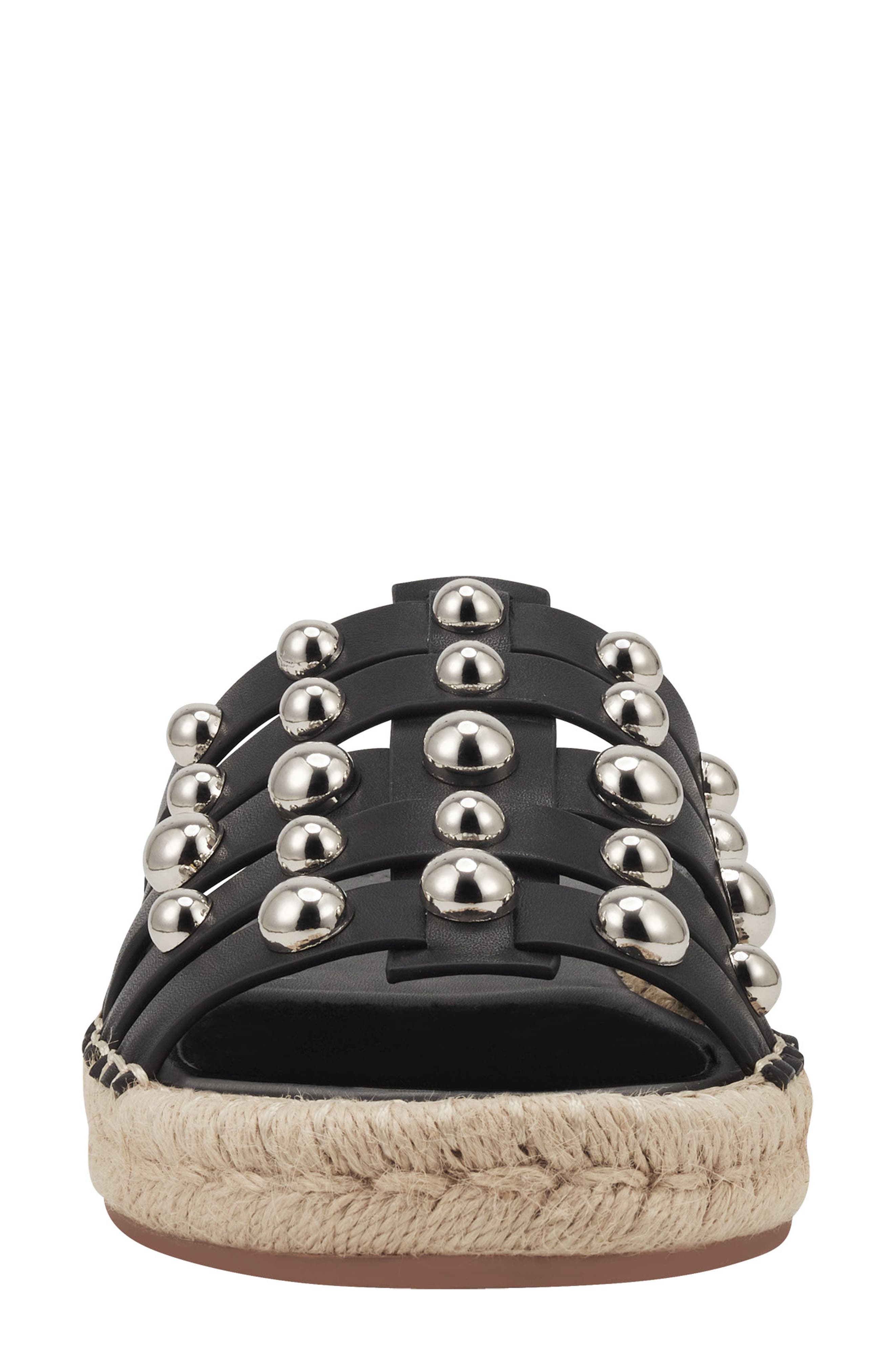 Marc Fisher LTD Tamie Espadrille Slide Sandal, Alternate, color, 