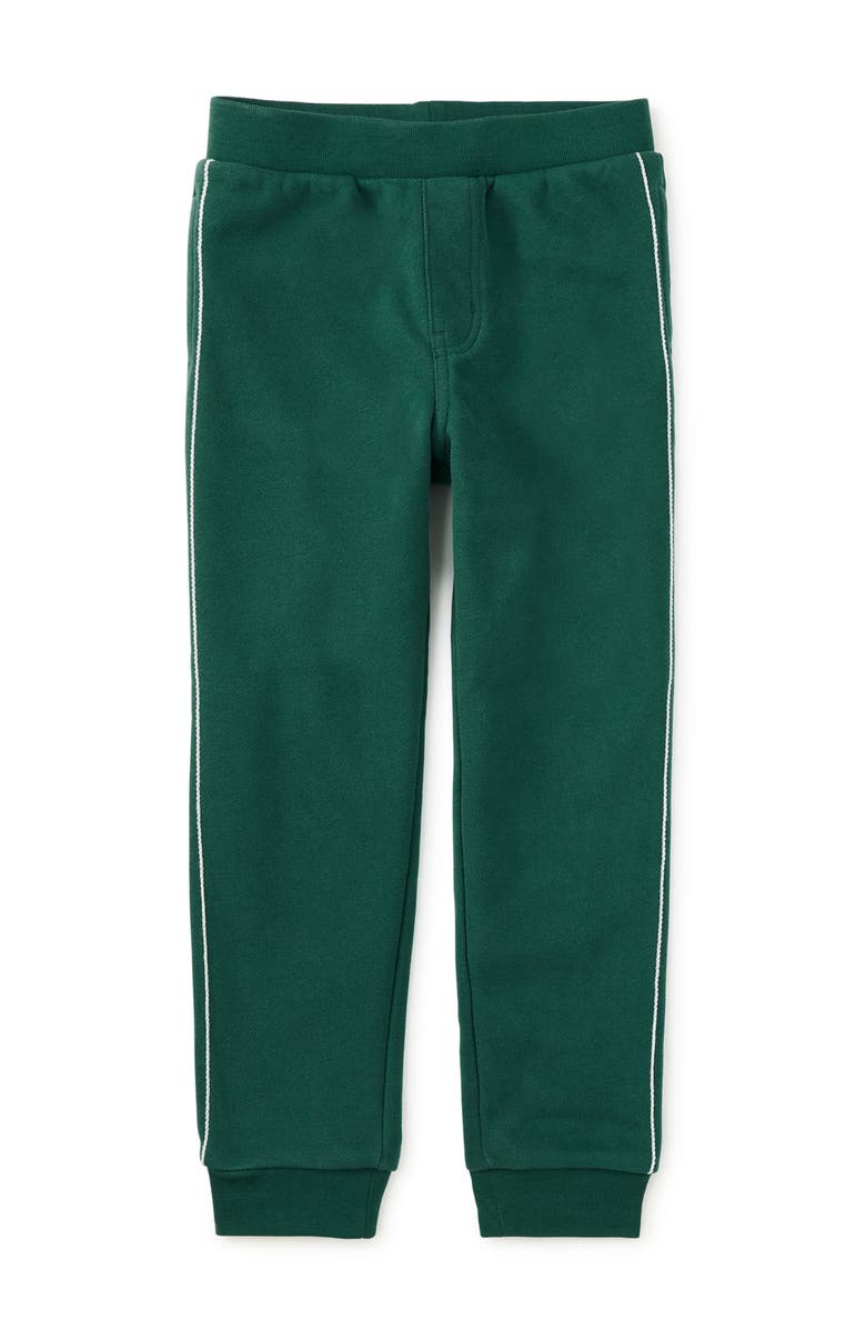 Tea Collection Side Stitch Joggers, Alternate, color, Jungle