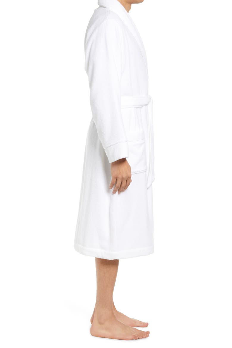 Hydrocotton Robe, Alternate, color, WHITE