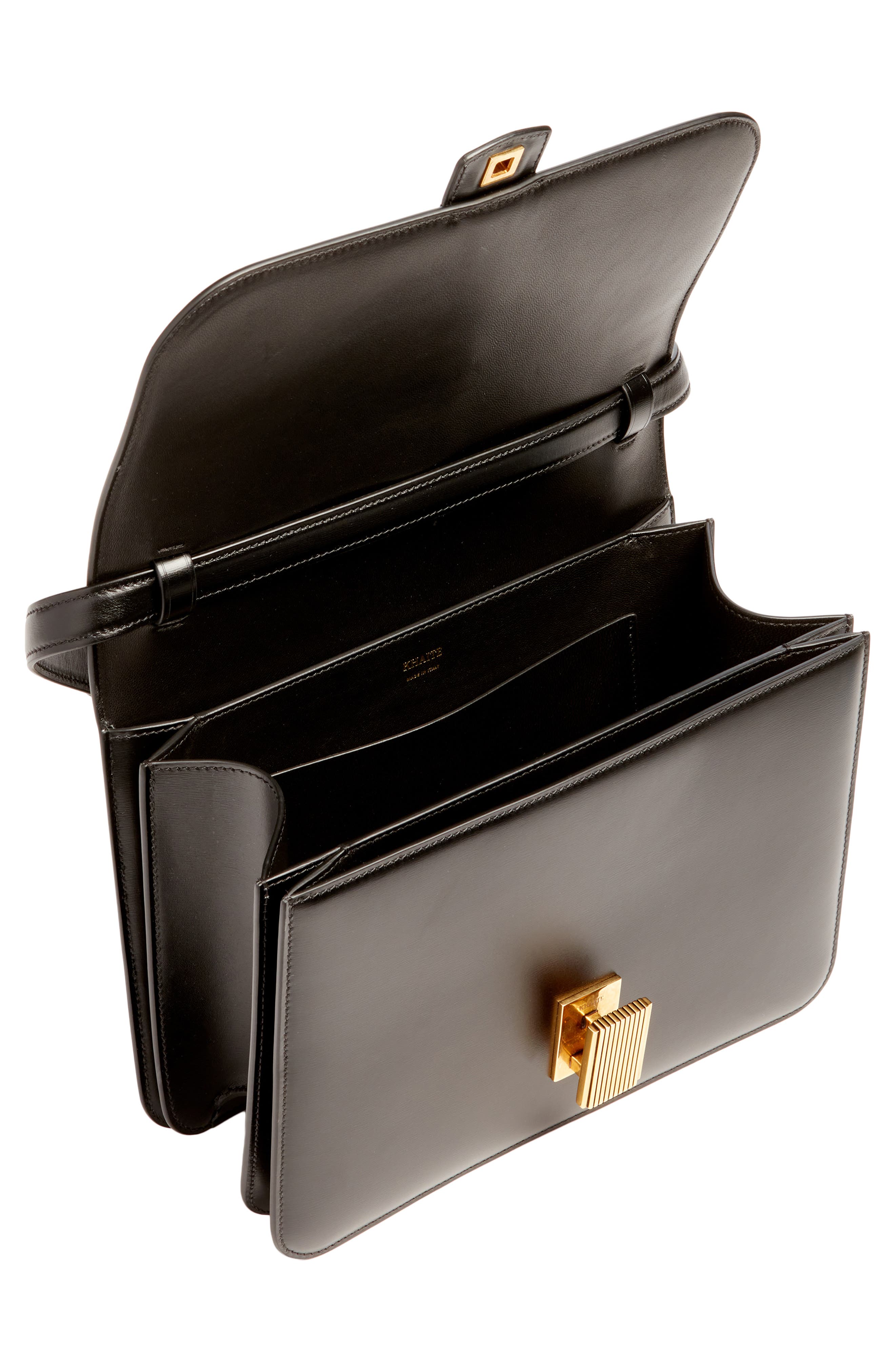 Khaite Blake Crossbody Bag, Alternate, color, Black