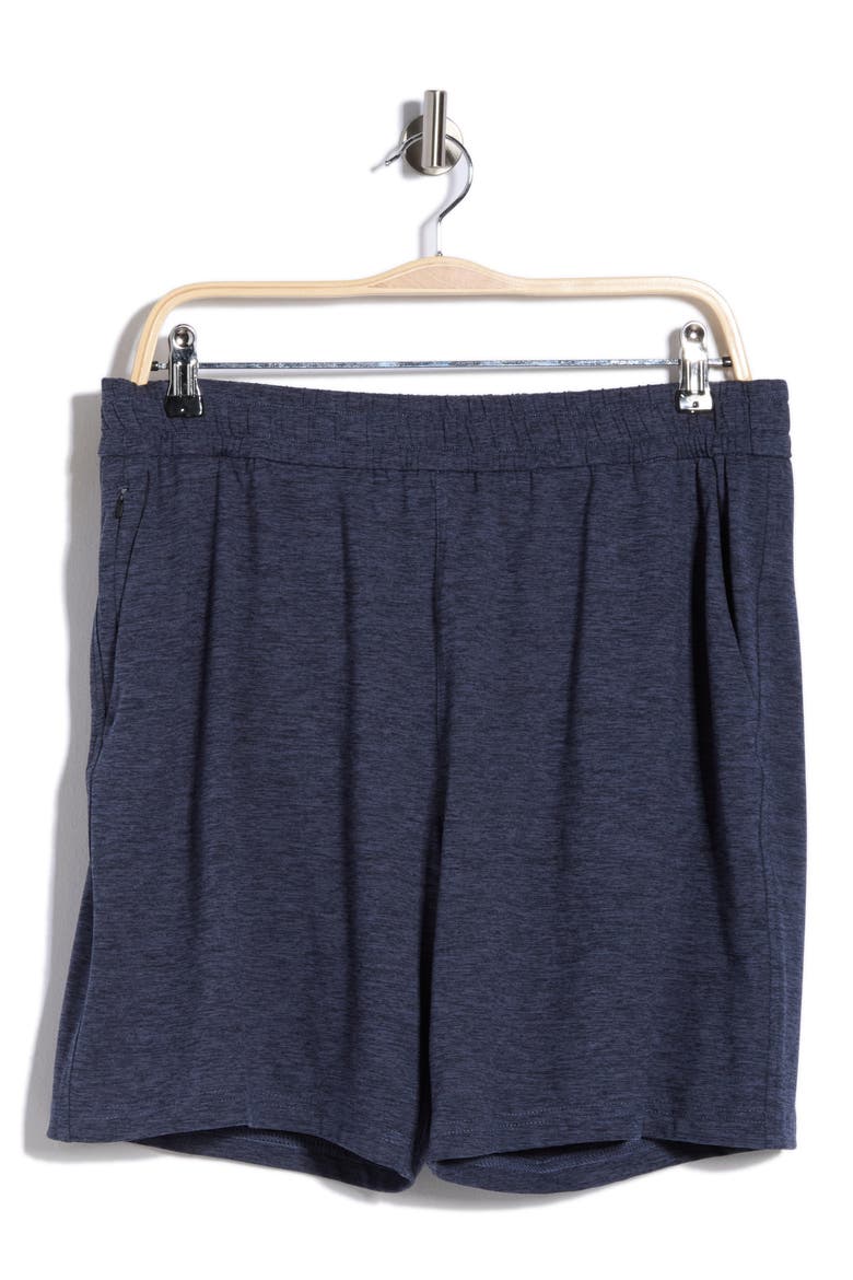 All Day Knit 8-Inch Shorts, Alternate, color, NAVY ECLIPSE HEATHER